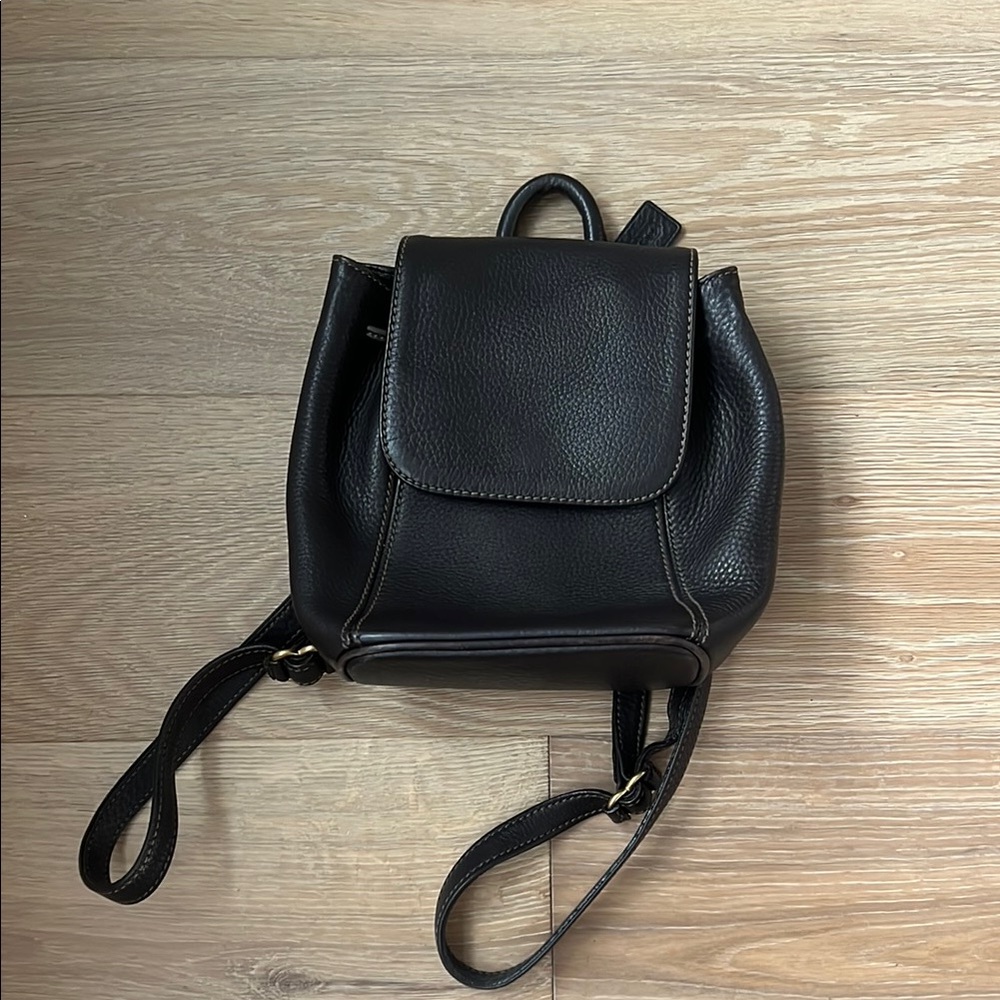 COACH Brown Leather Backpack LIKE NEW!